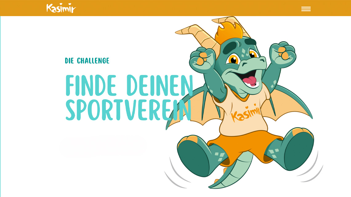 Kasimir ist online